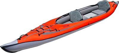 Advanced Elements Inflatable Kayak - Roll/Fold Up for Easy Carrying