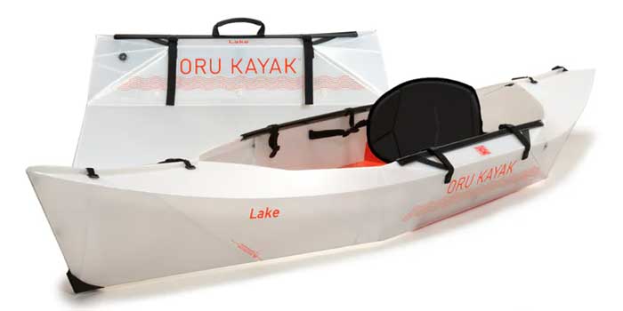 Oru Lake Ultralight Kayak for People Who Want a canoe that's Cheap and Easy to Travel With
